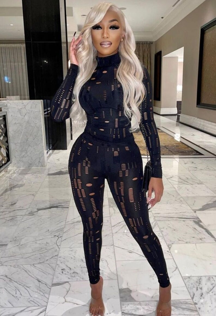 Midnight Heat Two-Piece Set