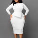 "Afro Chic" Bodycon Pencil Skirt Plus-Size Dress