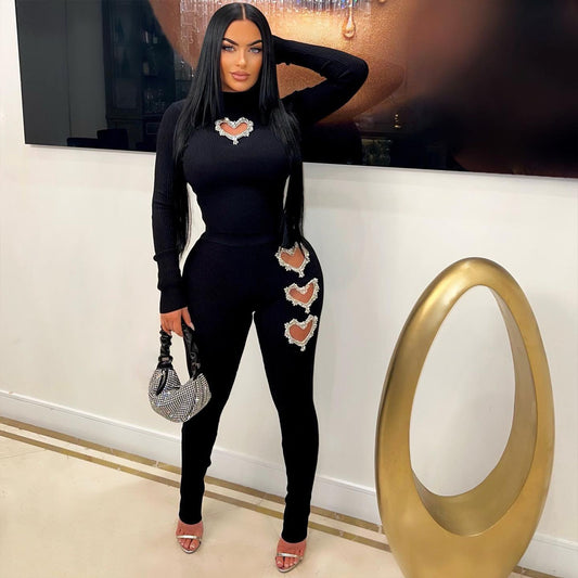 💖 The Sweetheart Set – Beaded Two-Piece Luxe Edition