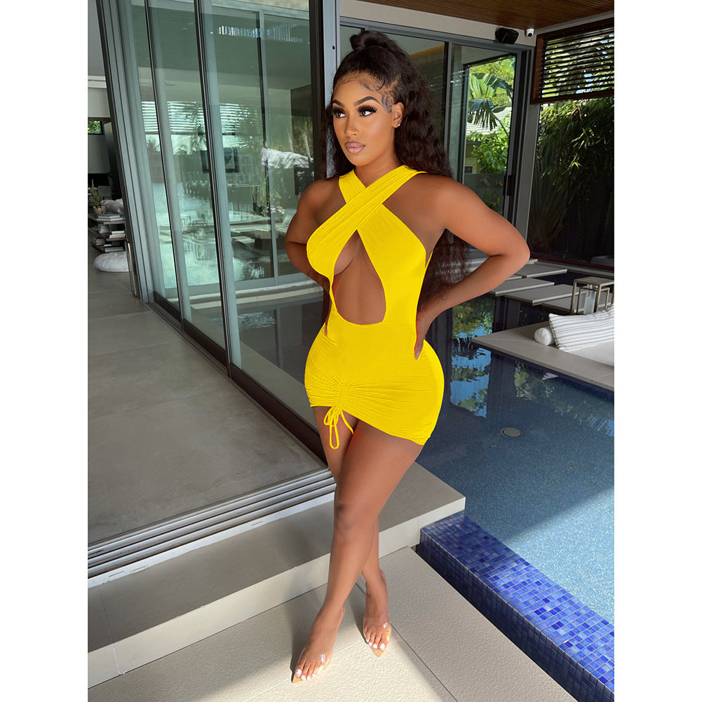 White Heat Strapless Bodycon Dress – VIP Nightclub Fit