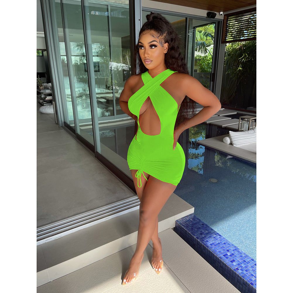 White Heat Strapless Bodycon Dress – VIP Nightclub Fit