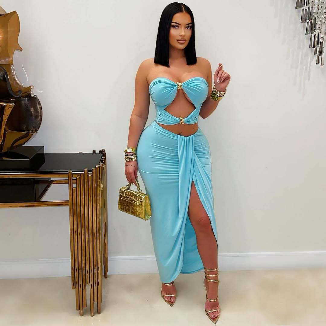 “Stargaze Siren” – Sundress Season 2PC Skirt Set