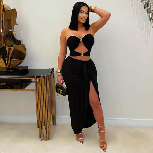 “Stargaze Siren” – Sundress Season 2PC Skirt Set