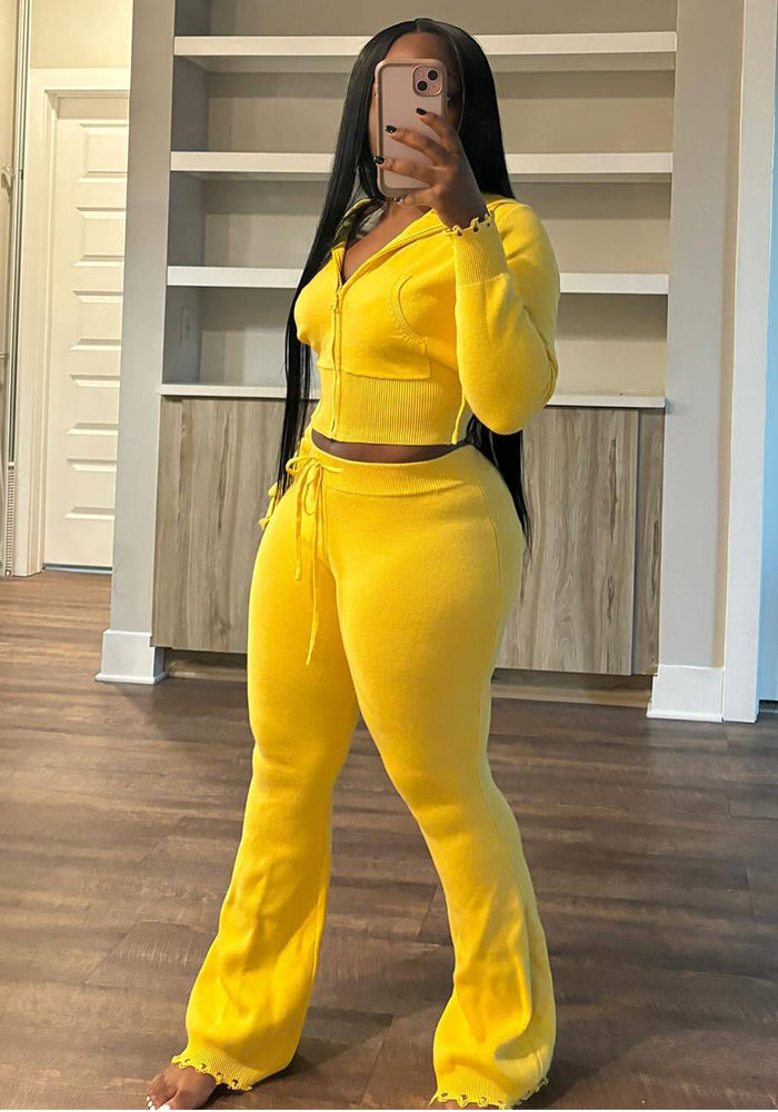 Veluxe Knit Lounge Set