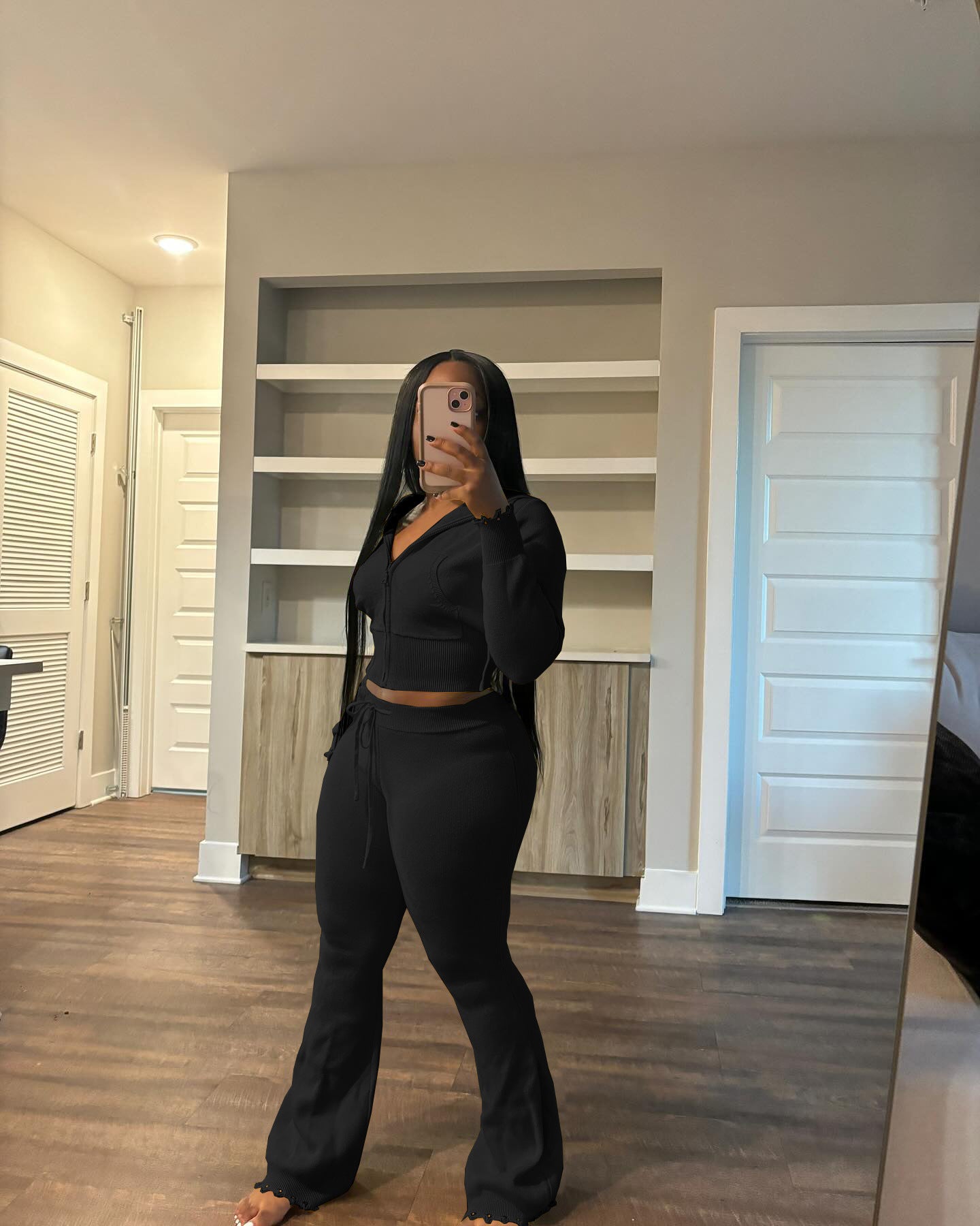 Veluxe Knit Lounge Set