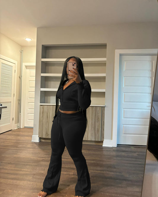 Veluxe Knit Lounge Set