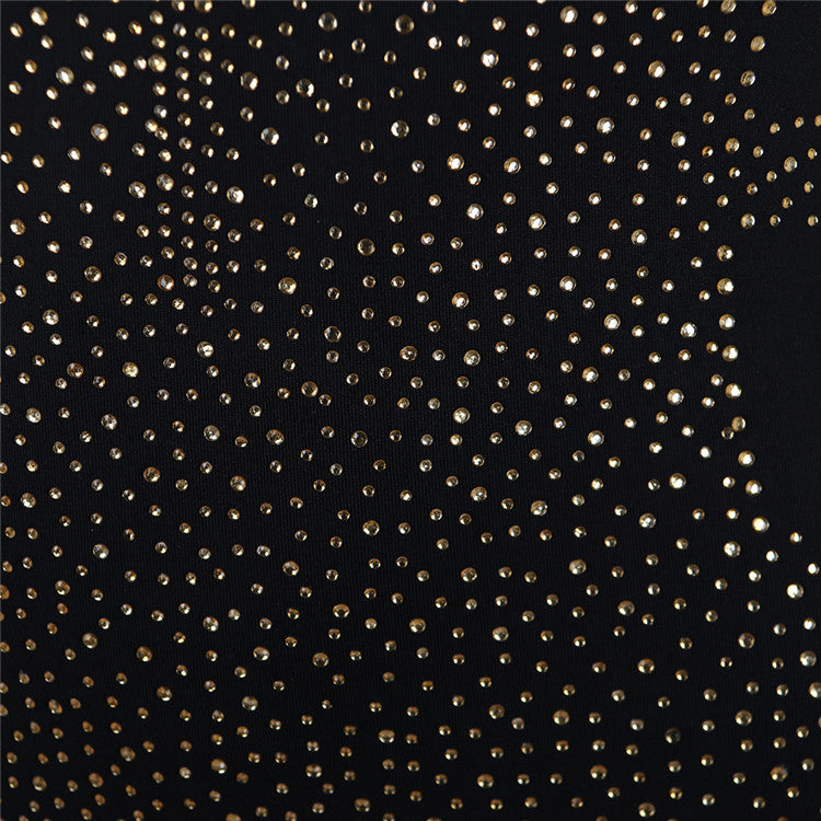 "Diamonds & Drama" Rhinestone Party Dress