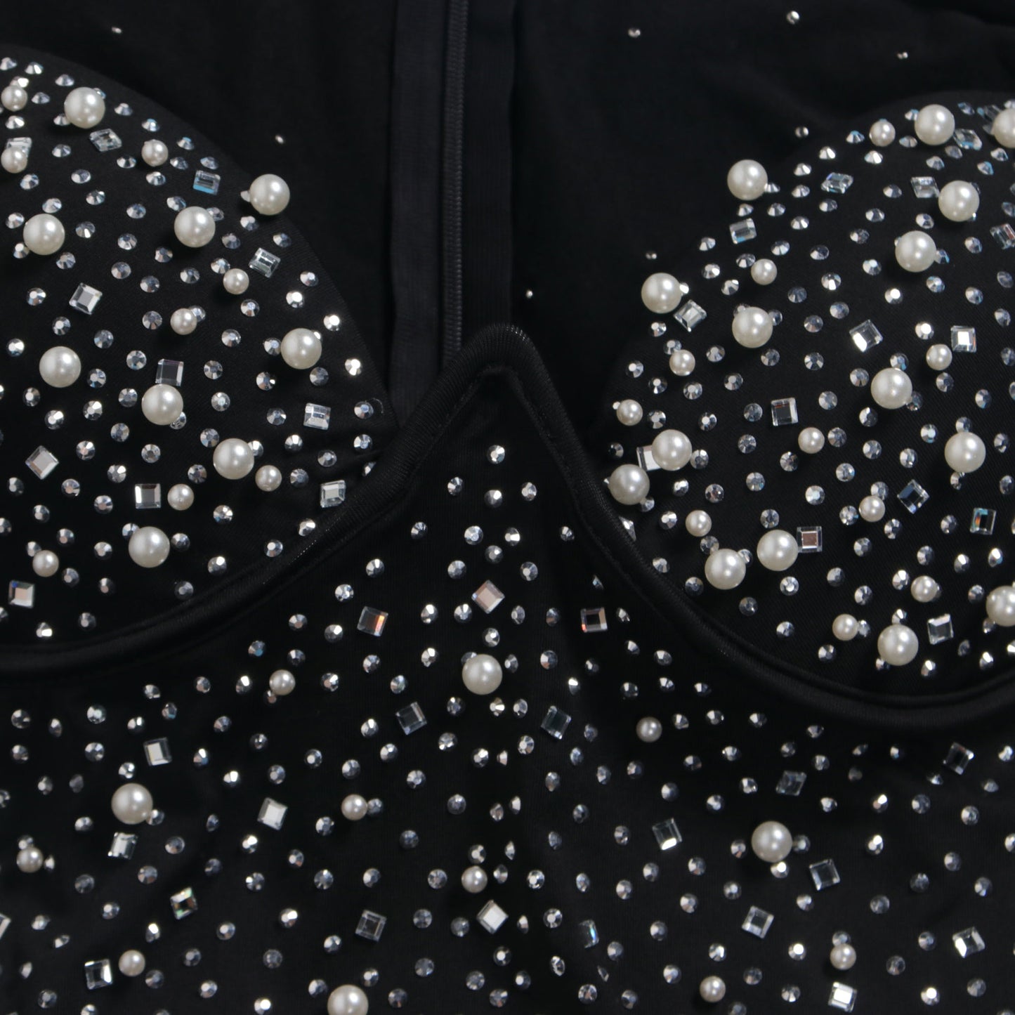 Beaded Bodycon Long Sleeve Dress – Luxe Party Statement