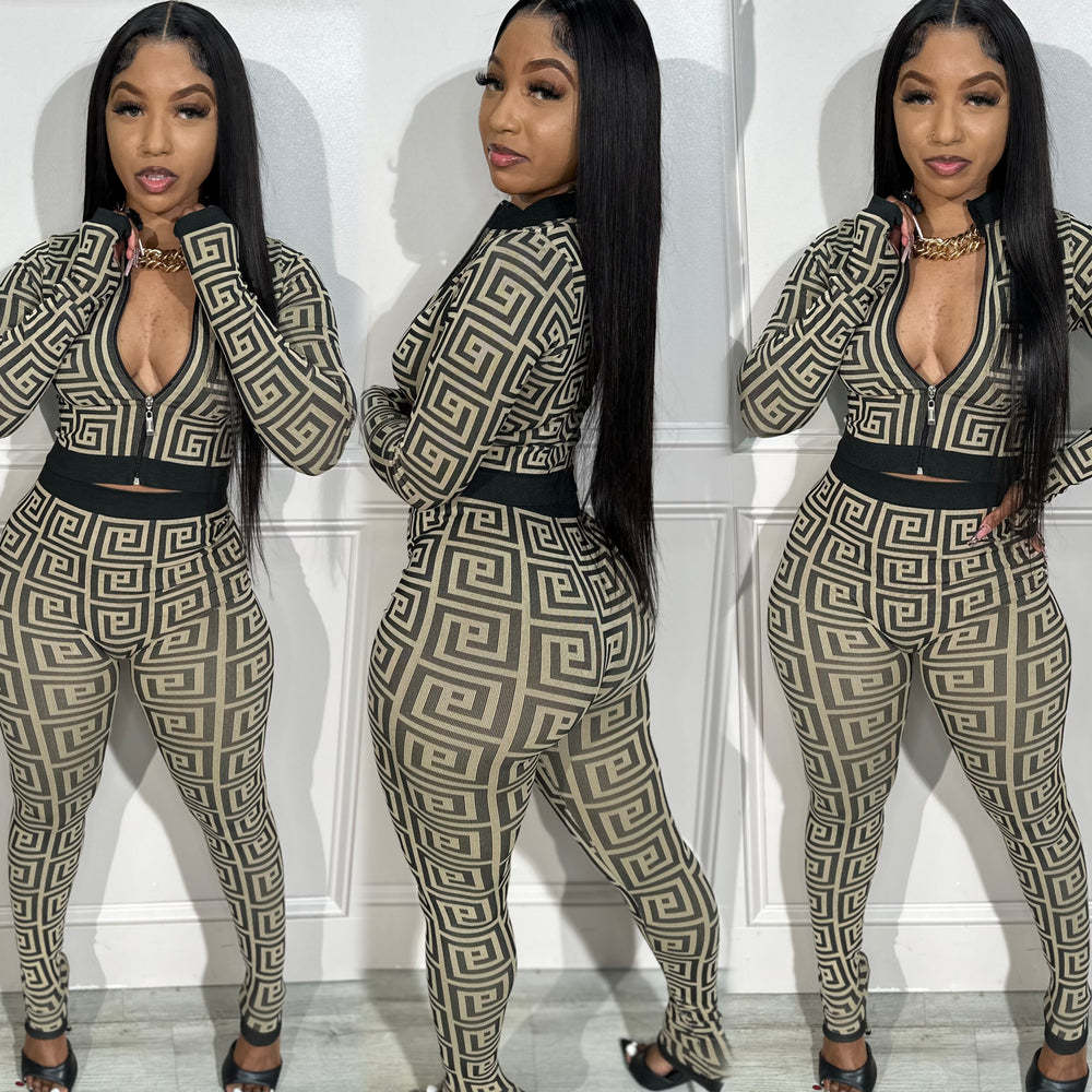 Midnight Mirage Two-Piece Set