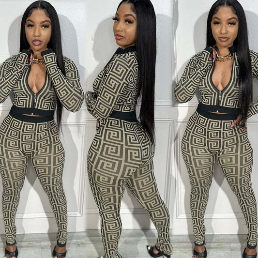 Midnight Mirage Two-Piece Set