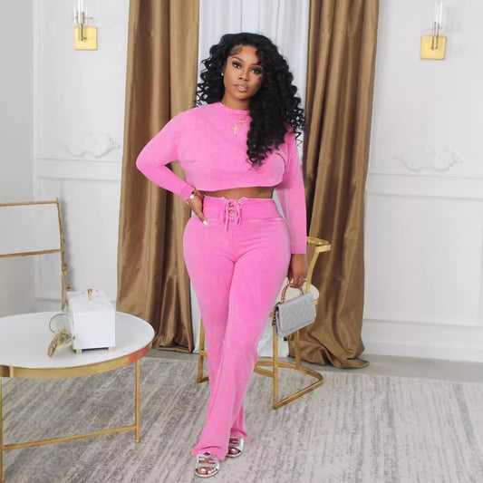 The “Cozy Luxe” Tie-Dye Two-Piece Set