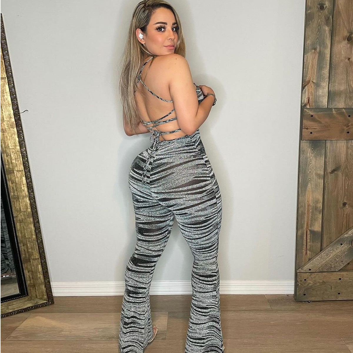 The Low-Back Siren Jumpsuit