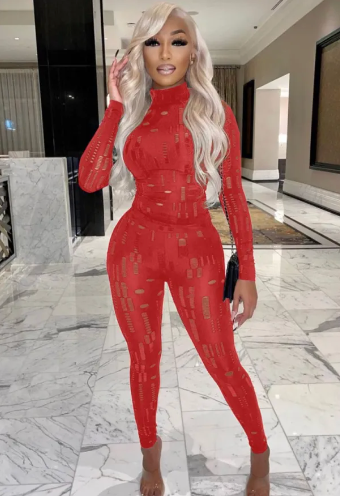 Midnight Heat Two-Piece Set