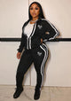 "Patchwork Queen" Casual Tracksuit Set