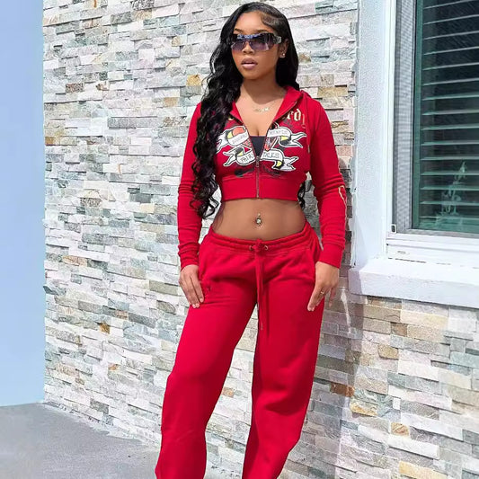 🔥 The Street Luxe 2-Piece Set – Casual Chic with Diva Energy