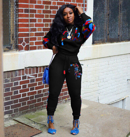 The Camo Luxe Patchwork Sport Set