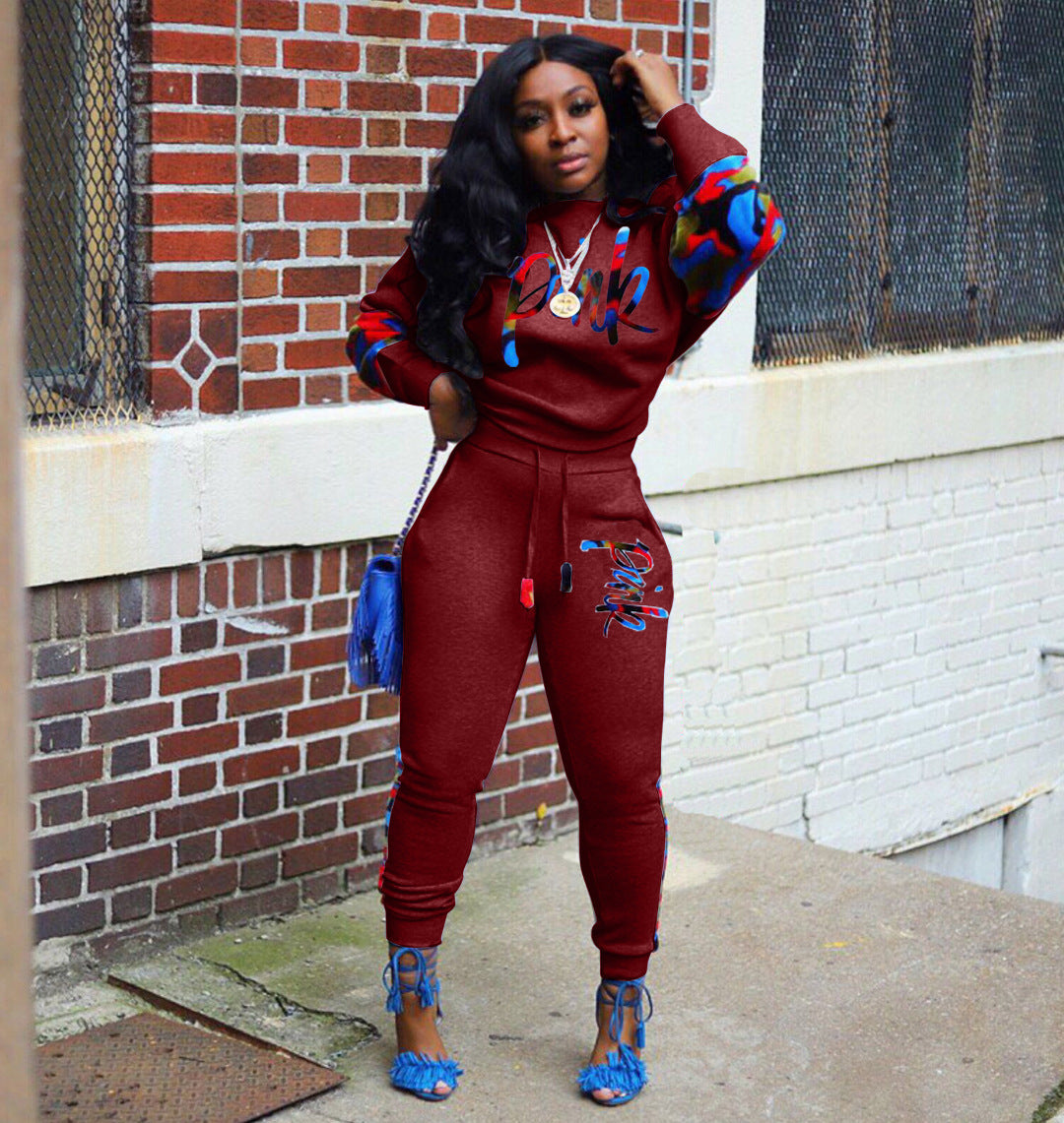 The Camo Luxe Patchwork Sport Set