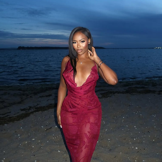 Golden Hour Backless Maxi Dress