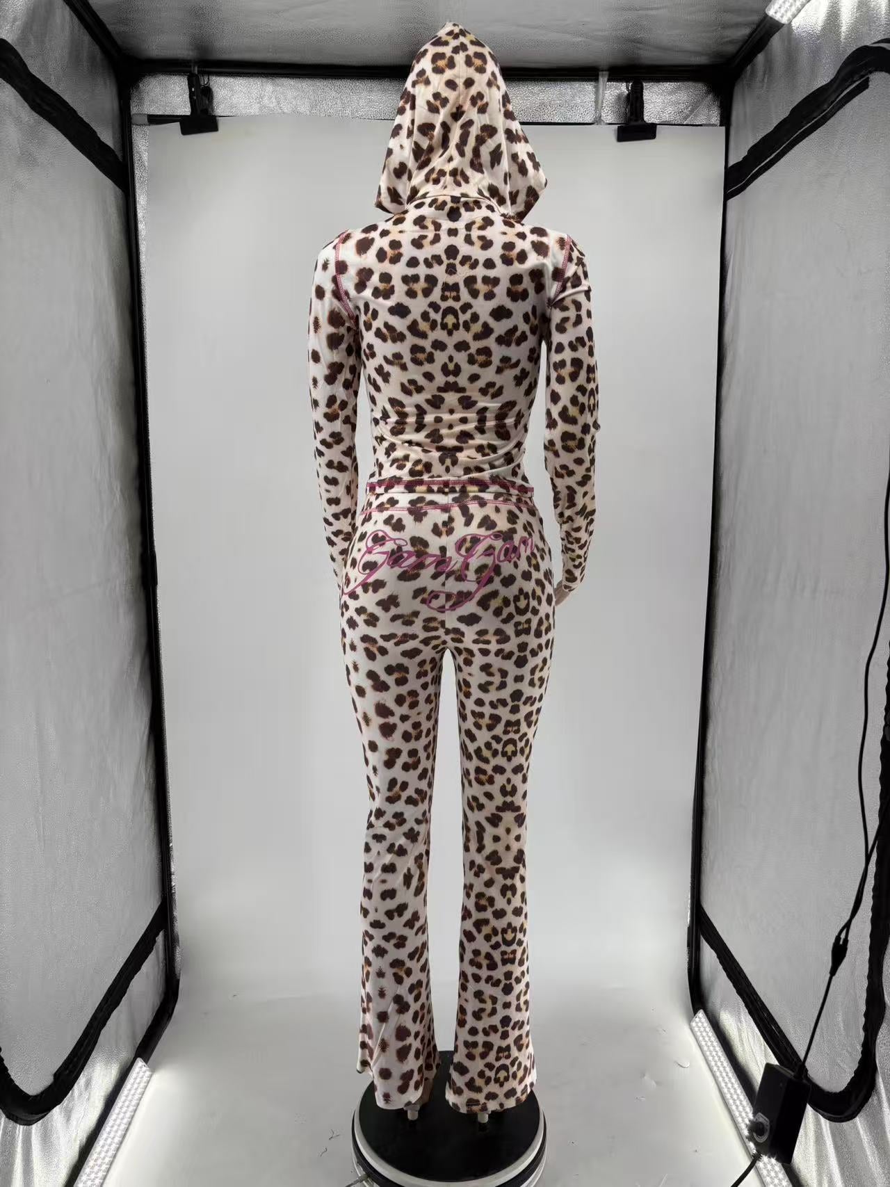 The Wild Contrast Luxe Two-Piece Set